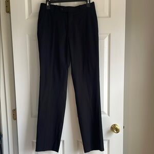 Men's Adolfo Black Dress Pants
